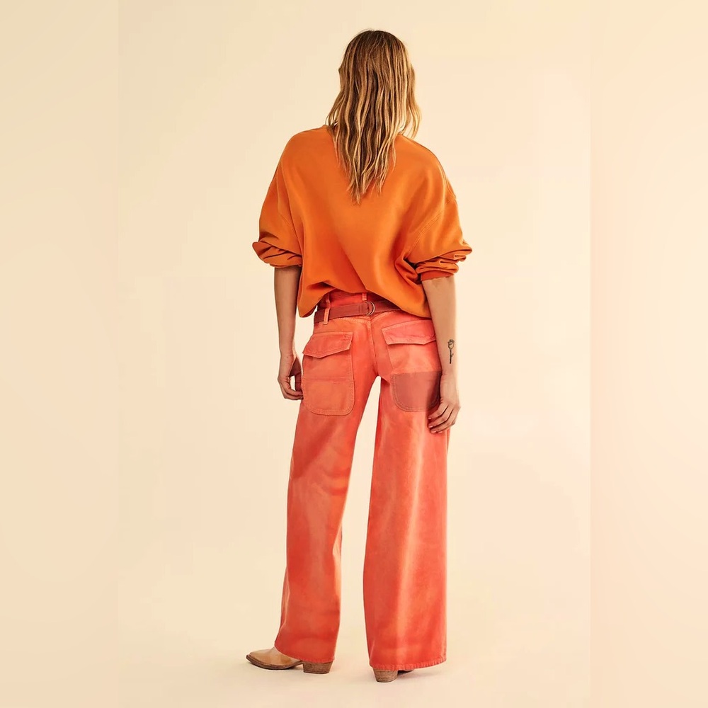 NWOT We the Free Waterfalls Baggy Wide Leg Pants